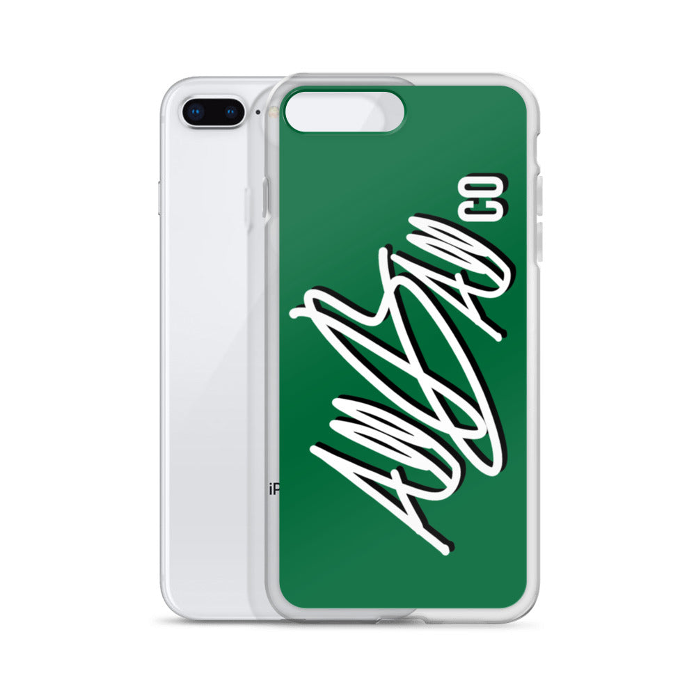 abc classic iphone case 'green'