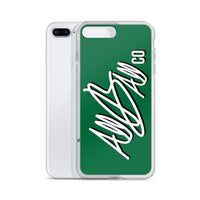 abc classic iphone case 'green'