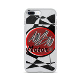 burnin tires iphone case