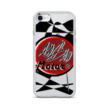 burnin tires iphone case