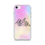 abc cotton candy iphone case