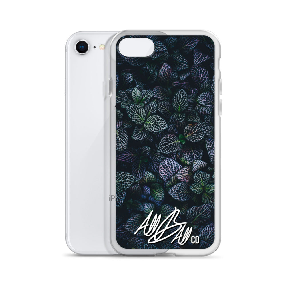 abc purple leaf iphone case