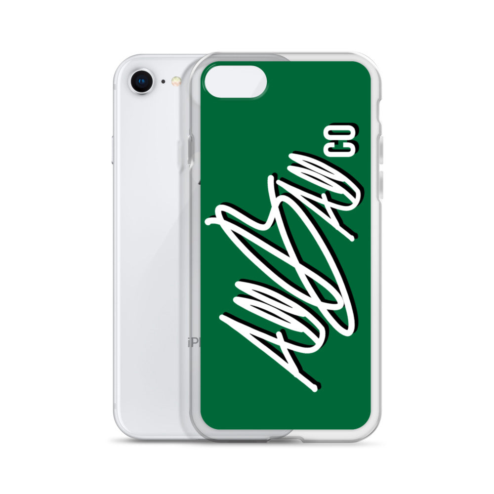abc classic iphone case 'green'