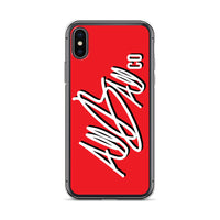 abc classic iphone case 'red'