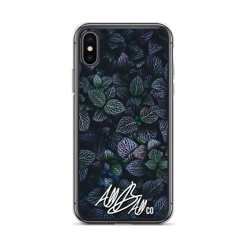 abc purple leaf iphone case