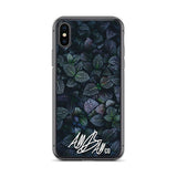 abc purple leaf iphone case