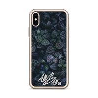 abc purple leaf iphone case