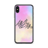 abc cotton candy iphone case