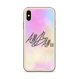 abc cotton candy iphone case