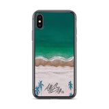 abc beachin iphone case