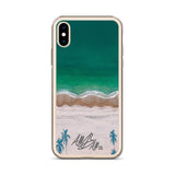 abc beachin iphone case