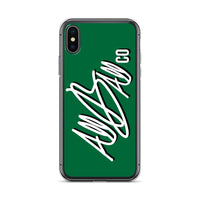 abc classic iphone case 'green'