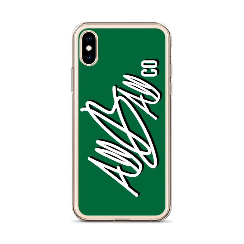 abc classic iphone case 'green'