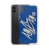 abc blue iphone case