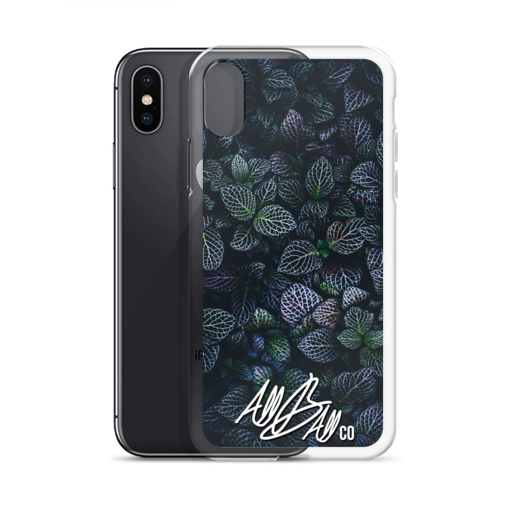 abc purple leaf iphone case
