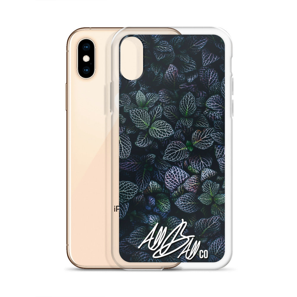 abc purple leaf iphone case