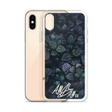 abc purple leaf iphone case