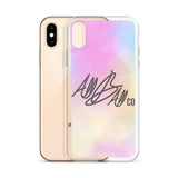 abc cotton candy iphone case