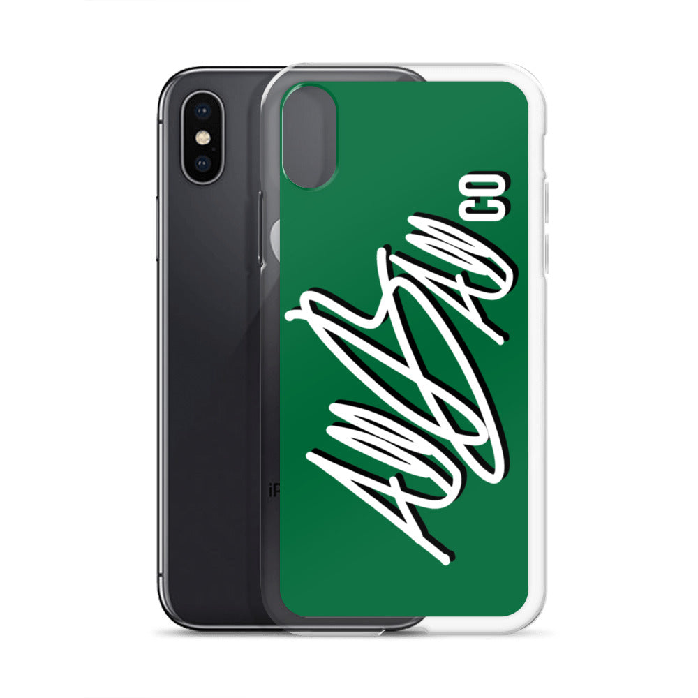 abc classic iphone case 'green'
