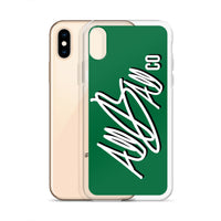abc classic iphone case 'green'