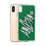 abc classic iphone case 'green'