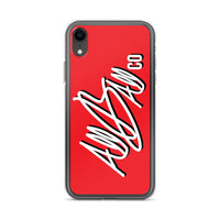 abc classic iphone case 'red'