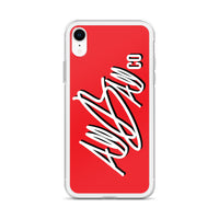 abc classic iphone case 'red'