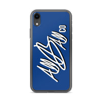 abc blue iphone case