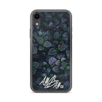 abc purple leaf iphone case