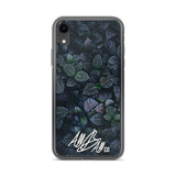 abc purple leaf iphone case