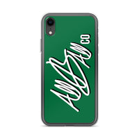 abc classic iphone case 'green'