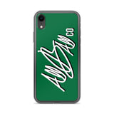 abc classic iphone case 'green'