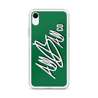 abc classic iphone case 'green'