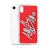 abc classic iphone case 'red'