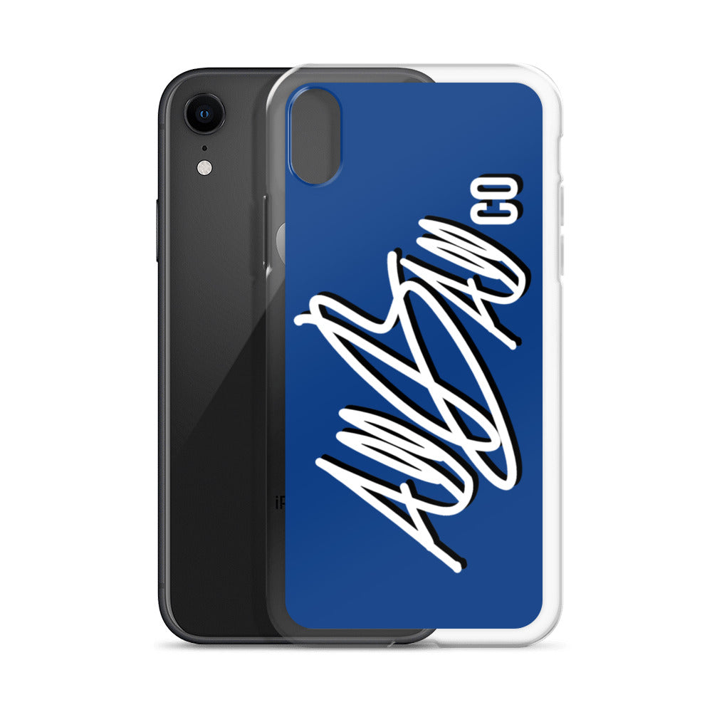 abc blue iphone case