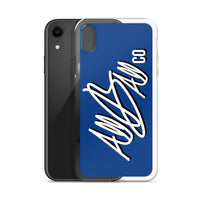 abc blue iphone case