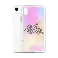 abc cotton candy iphone case