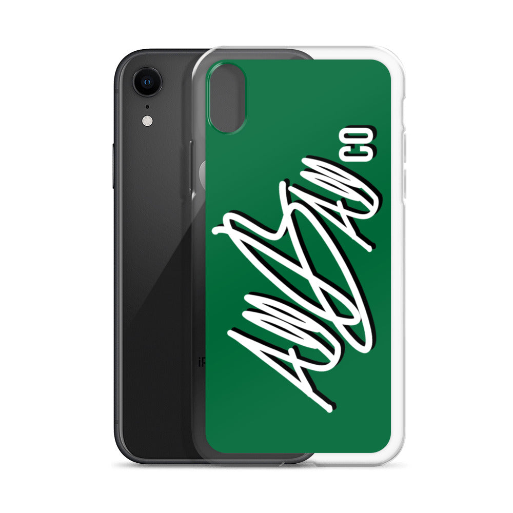 abc classic iphone case 'green'