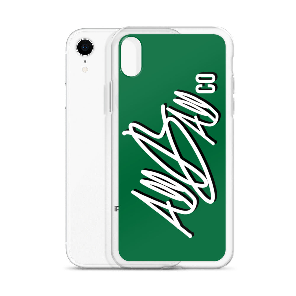 abc classic iphone case 'green'