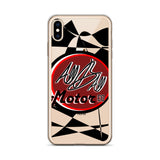 burnin tires iphone case
