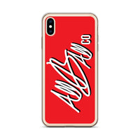 abc classic iphone case 'red'