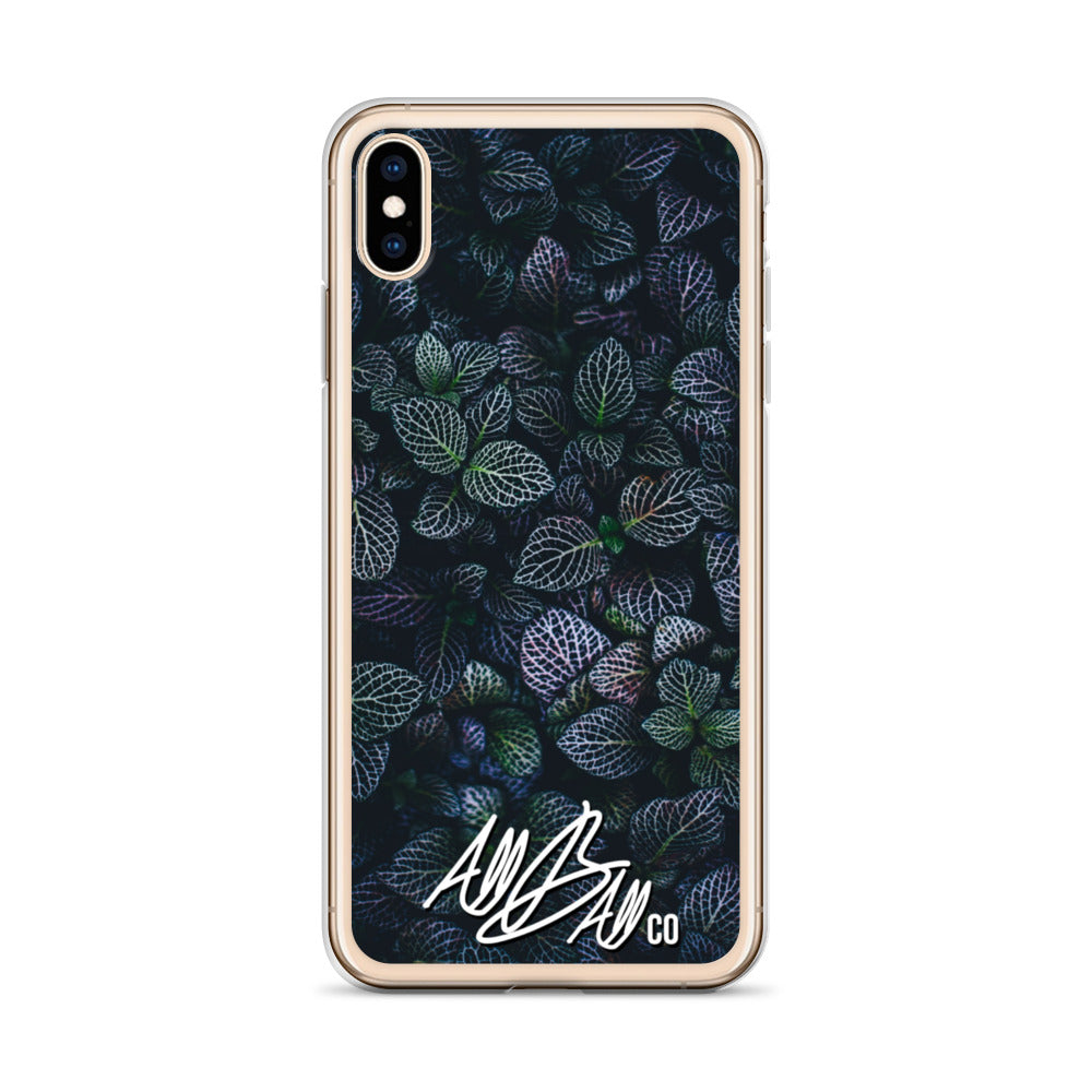 abc purple leaf iphone case