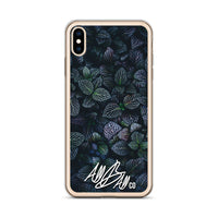 abc purple leaf iphone case