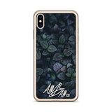 abc purple leaf iphone case