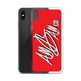 abc classic iphone case 'red'