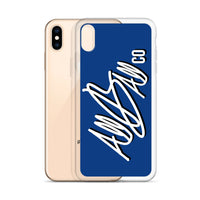 abc blue iphone case
