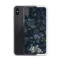 abc purple leaf iphone case