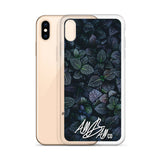 abc purple leaf iphone case