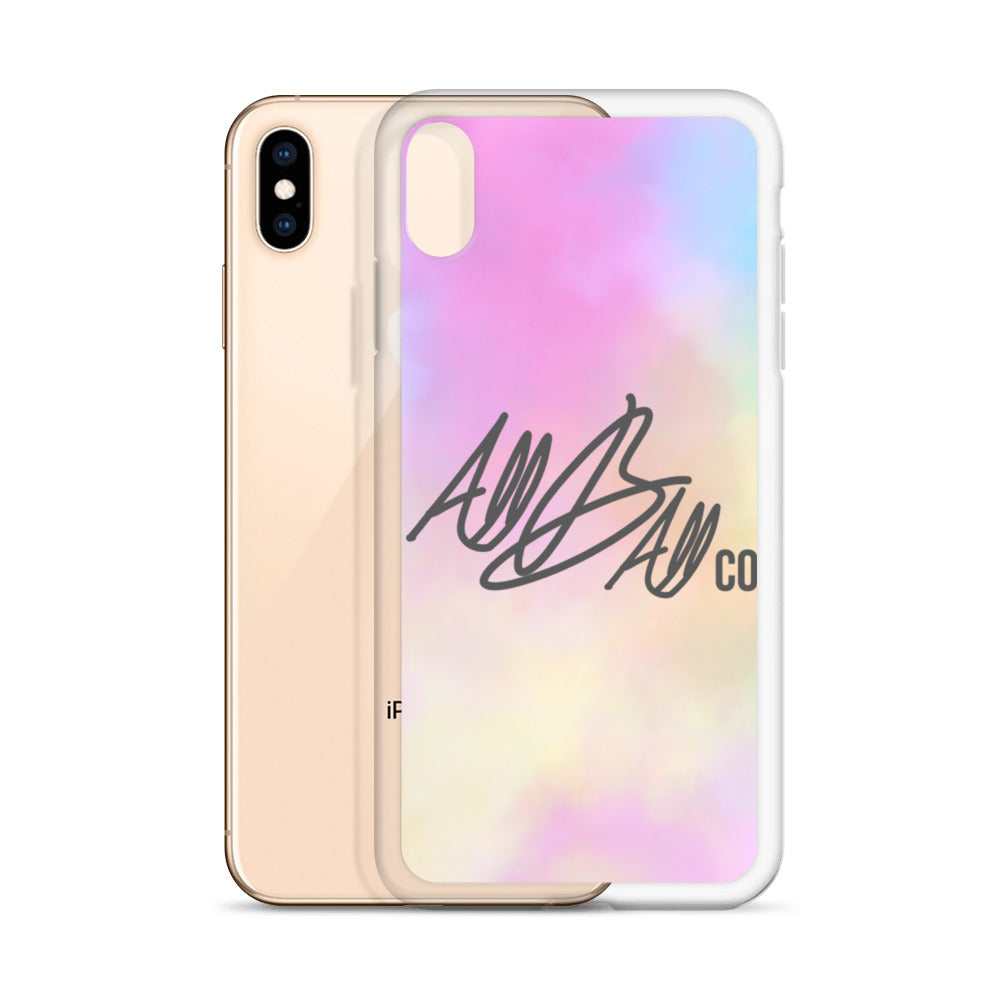 abc cotton candy iphone case