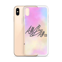 abc cotton candy iphone case